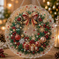 🎅🎄Vánoční sada na výrobu závěsné ozdoby technikou „Diamond Art“ s perleťovými korálky | Odolné, neblednoucí perleťové korálky – ručně vyráběná vánoční závěsná dekorace pro kutily 🎅💎