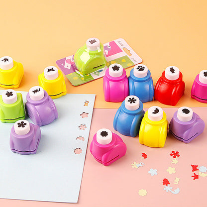 Děti – Vytvářejte roztomilé tvary (srdíčka/hvězdičky/sněhové vločky) pro scrapbooking a přáníčka 🎁📏