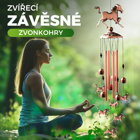 ✨Ručně vyráběná zvonkohra z čisté mědi