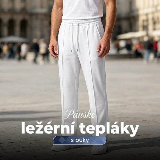 ✨ Pánské volnočasové kalhoty s rovným nohavicí – Pohodlné prodyšné & univerzální!