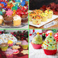 🥳💞🧁✨Kompletní sada šlehačkových zdobítek – včetně injekční stříkačky na dorty. Zdobte zvenku i zevnitř 🎨🛠️