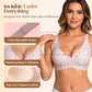 ☀️Letní výprodej💕Jelly Wireless – pohodlné dámské podprsenky bez kostic, push-up braletky, bezešvé podprsenky pod trička, podprsenky s hlubokým výstřihem do V, podprsenky na každodenní nošení