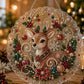 🎅🎄Vánoční sada na výrobu závěsné ozdoby technikou „Diamond Art“ s perleťovými korálky | Odolné, neblednoucí perleťové korálky – ručně vyráběná vánoční závěsná dekorace pro kutily 🎅💎