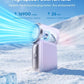 ❄️ Porazte horko s lehkostí – Mini ruční ventilátor s LED displejem a 6 rychlostmi – Platba při převzetí 💨😍