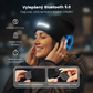Nabíjitelná čepice s LED osvětlením a Bluetooth