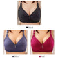 🎉 ČASOVĚ OMEZENÁ NABÍDKA 50% SLEVA! 💕 Pohodlná podprsenka bez drátků pro větší velikosti – bezešvá nylon-spandex, proti prověšení a prodyšná 👙