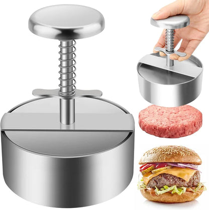 🍔 50% SLEVA – VÝPRODEJ! Ruční lis na maso na hamburgerové placky