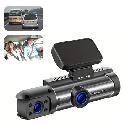 🚗Autokamera s úhlem záběru 170° a duálním objektivem 1080p