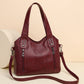 Vintage velká kapacita nastavitelná crossbody kabelka