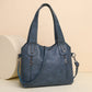Vintage velká kapacita nastavitelná crossbody kabelka