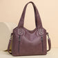 Vintage velká kapacita nastavitelná crossbody kabelka