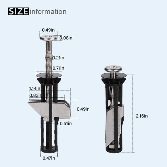 🎁Kupte 1 a získejte 3 zdarma🔥Sada šroubů pro upevnění záchodového sedátka pro těžké použití