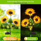 🌻 Slunečnicová solární světla – zářící dekorace do zahrady ✨🌿