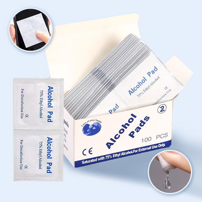 🌟🧼 Jednorázové alkoholové tampony s 75% ethylalkoholem – KUPTE 2 A ZÍSKEJTE 1 ZDARMA🎁
