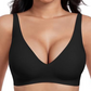 🔥Dámské pohodlné bezdrátové podprsenky Push Up Bralettes Bezešvé trička Podprsenky Hluboký výstřih Podprsenky na každý den
