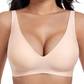 🔥Dámské pohodlné bezdrátové podprsenky Push Up Bralettes Bezešvé trička Podprsenky Hluboký výstřih Podprsenky na každý den