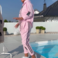 💖Dámská mikina s kapucí a tepláky, 2dílná příležitostná souprava