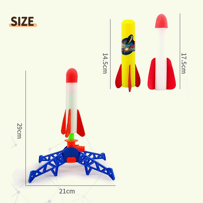🚀LED raketomet pro děti