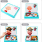 Magnetické puzzle Face Dress Up Cestovní hra Dvoustranná předškolní vzdělávací hračka pro děti