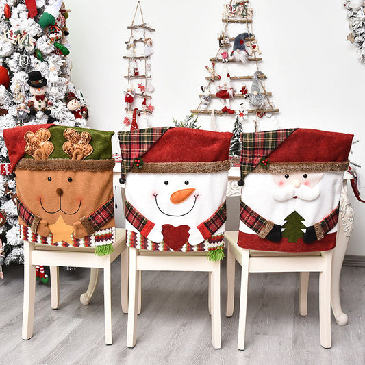 🎄Vánoční akce 50 % SLEVA🎅✨Vánoční potahy na židle
