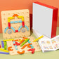 Skládací puzzle s perforovanou deskou