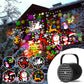 🎄Vánoční projektorová lampa s 16 vzory a USB – snadno použitelná a působivá