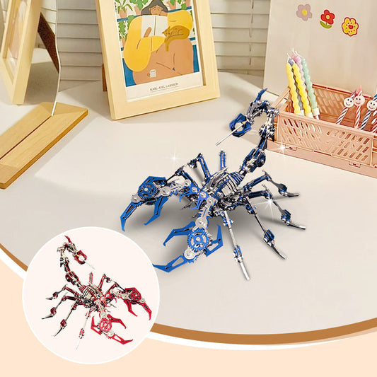 3D kovová skládačka Scorpion – mechanický model k sestavení
