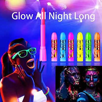 ✨ Čistá, přírodní receptura na rostlinné bázi✨Fluorescenční barva na obličej a tělo