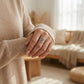S925 stříbrný prsten s keltským uzlem
