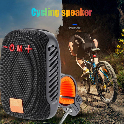 💎 Vodotěsný Bluetooth reproduktor na kolo – IPX5, TWS stereo a podpora TF karet