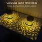 ☀️ Solární mandala lampa na zahradu a terasu - 2v1: stojací lampa a nástěnná lampa✨🏡
