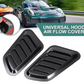 🚗 50% OFF NOW! 💨 Universal Car Hood Vent Decoration – ABS Material, Easy Adhesive Installation & Multiple Finishes 🔧