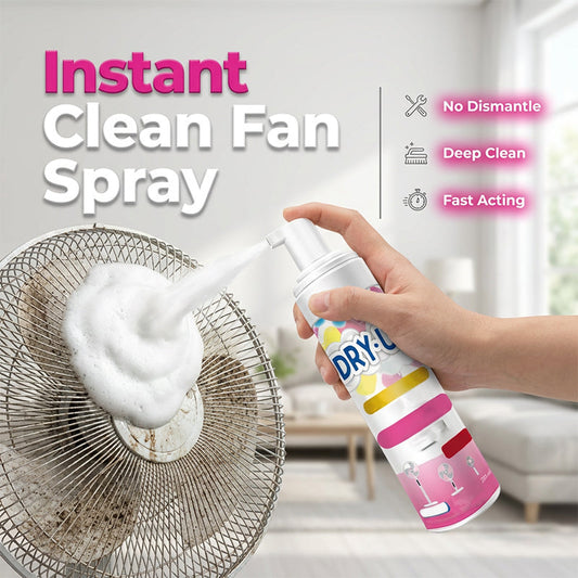 🌀 Čisticí sprej na ventilátory – bez nutnosti demontáže. Pěna rozpouští prach. Vhodný pro všechny typy ventilátorů! 🧼✨