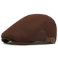 🧢 ČASOVĚ OMEZENÁ AKCE 50% SLEVA! 🍂 Prodyšná plochá čepice s nastavitelným páskem – síťovaná tkanina, klasický styl ivy cap 🍁
