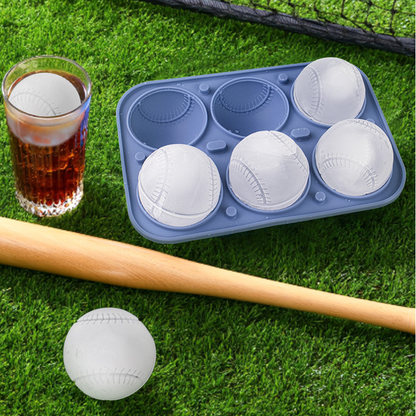 Forma na kostky ledu ve tvaru baseballového míčku – skladem & platba při dodání ⚾️🧊