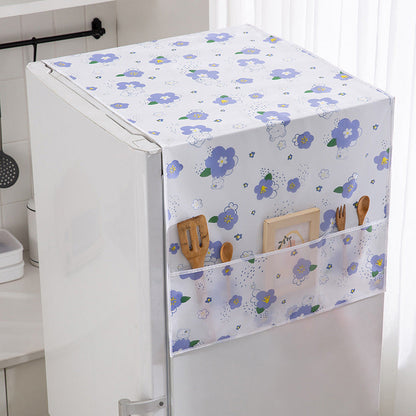 🧊 Ochranný potah na ledničku s kapsami – ochrana typu “Peek-a-Boo“ pro vaši ledničku ✨