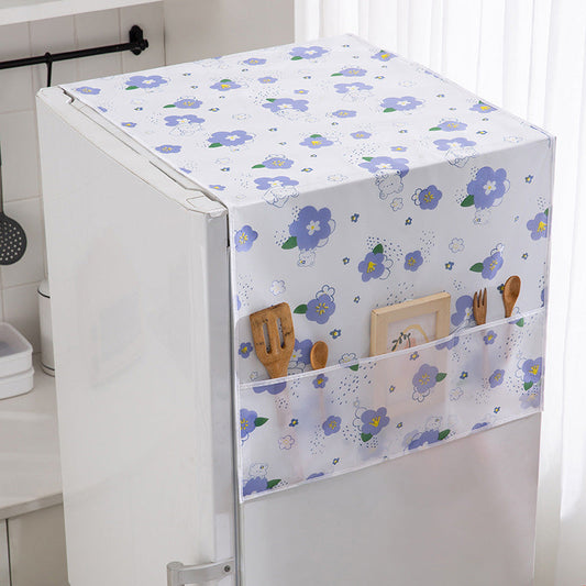 🧊 Ochranný potah na ledničku s kapsami – ochrana typu “Peek-a-Boo“ pro vaši ledničku ✨