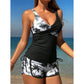 Zakryjte bříško a ukažte nohy – letní tropický tankini set. Možnost dobírky! 👙