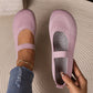 👟🌬️ Dámská, prodyšná pletená obuv na ploché podrážce – nohy v ní neunaví ani při dlouhých procházkách – platba při převzetí ✅