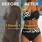 Dámské push-up bikini set – křížový design, tvarující pásek – S–2XL – pláž / léto
