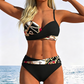 Dámské push-up bikini set – křížový design, tvarující pásek – S–2XL – pláž / léto