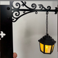 📚 Miniaturní retro lampička – podložka pod knihy ve tvaru pouliční lampy – dekorativní a s teplým světlem ✨