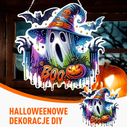 💎Sada pro vlastní výrobu diamantové závěsné dekorace na Halloween pro dospělé – perfektní dárek pro kreativní duše 🎁✨