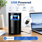 Lampa na hubení komárů napájená přes USB