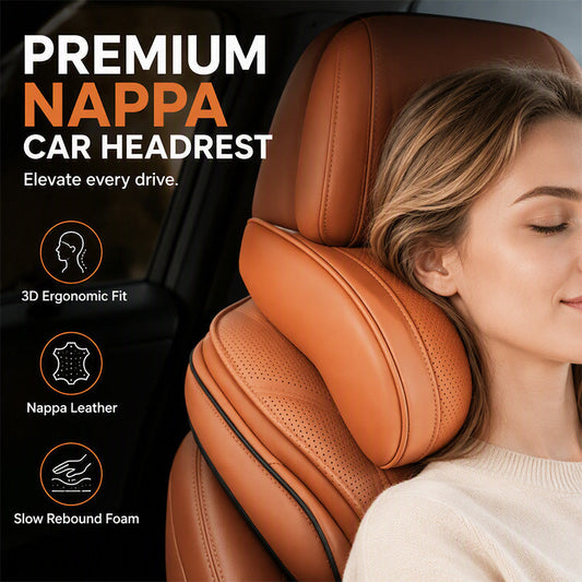 🚗💤 Zbavte se únavy z řízení! Univerzální polštář na krk z paměťové pěny do opěrky hlavy, ergonomický polštář na krk do auta pro dlouhé cesty