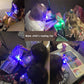 🔥🔥 Barevné mini LED světýlka na prst – svítící párty doplňky s pružným páskem