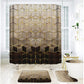 Elegant Marble Pattern Bathroom Shower Curtain