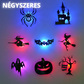 Samolepky na zeď s motivem Halloweenu, které ve tmě svítí