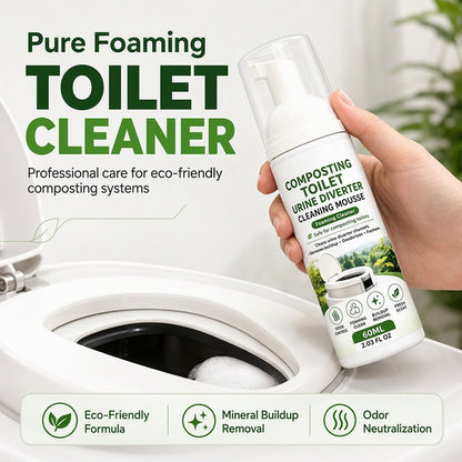 🚽 Pěnivý čistič toalet, ekologický, kompostovatelný pěnový čistič toalet, pěnivý prostředek neutralizující pachy pro hloubkové čištění minerálních usazenin a odtokového systému Běžná cena