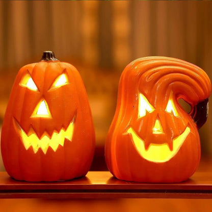LED dýňová lampa Jack o' Lantern